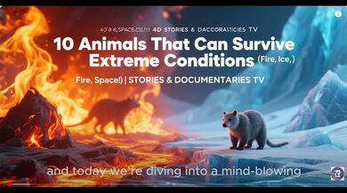 10 Animals (Fire, Ice, Space!) | Beast challenge Stories
