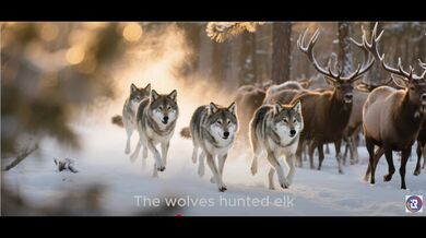 Yellowstone Park Wolves | Beast challenge Stories