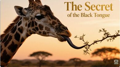 Why Giraffe’s Tongue Is Black? | Beast challenge Stories