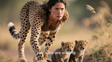 Cheetah’s 100-Meter Sprint | Beast challenge Stories