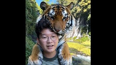 Funny Shorts for Tiger Hug a Person | Beast Challenge Stories