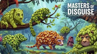 Can You Spot the Predator? | Beast challenge Stories