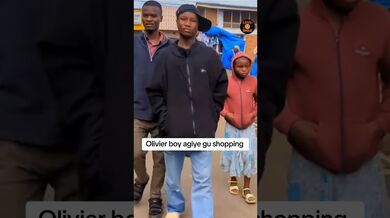 Olivier boy agiye gu shopping