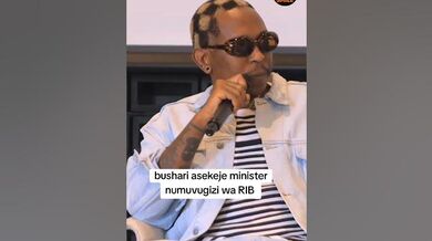 bushari asekeje minister numuvugizi wa RIB