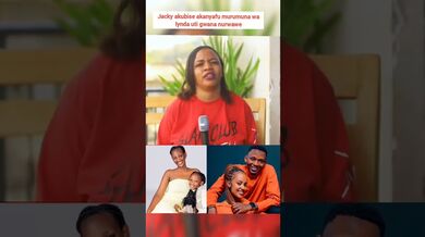 Jacky abaze murumuna wa Linda