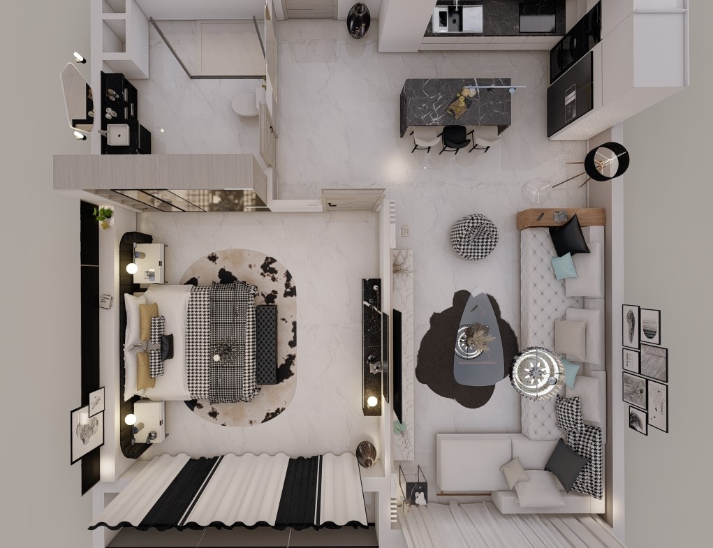 Appartement meublé avendre